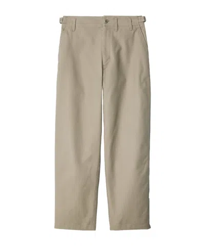 Lemaire Straight Leg Pants In Gold