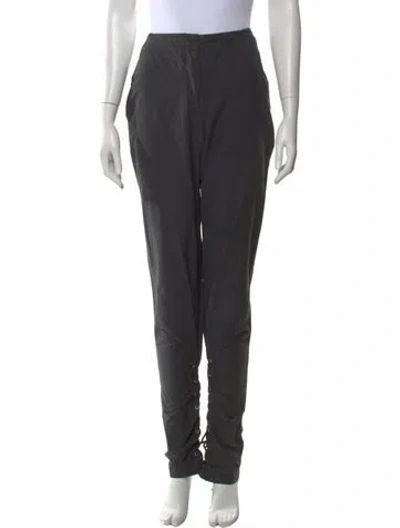 Pre-owned Lemaire Straight Leg Pants In Gray