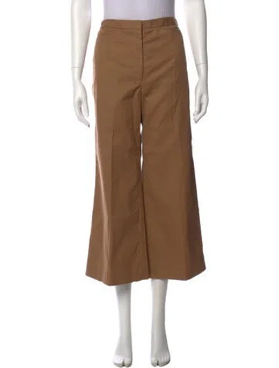 Pre-owned Lemaire Straight Leg Pants In Neutral