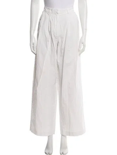 Pre-owned Lemaire Straight Leg Pants W/ Tags In Neutral