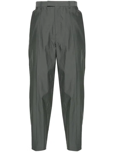 Lemaire Straight Trousers In Grey