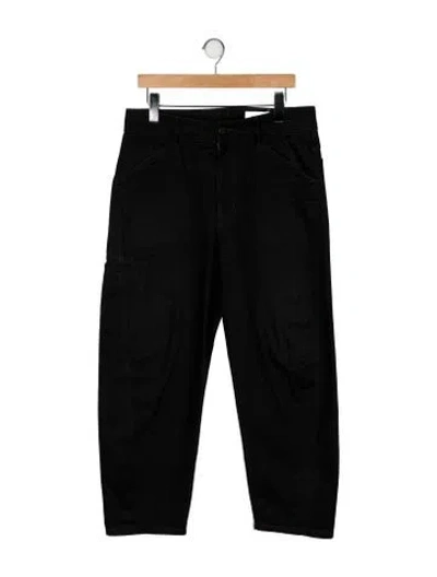 Pre-owned Lemaire Straight-leg Jeans In Black