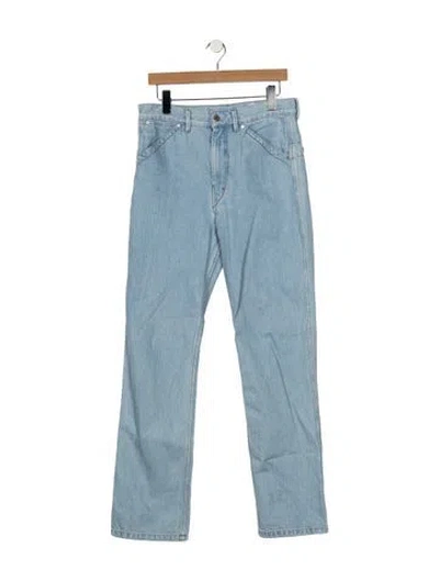 Pre-owned Lemaire Straight-leg Jeans In Blue