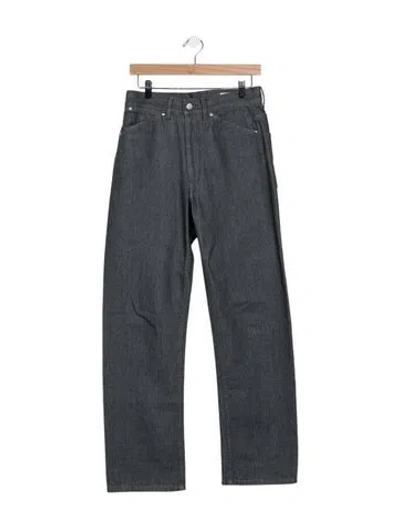 Pre-owned Lemaire Straight-leg Jeans In Grey