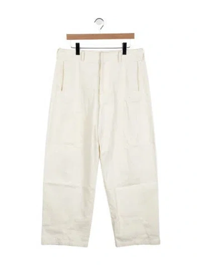 Pre-owned Lemaire Straight-leg Jeans In Neutral