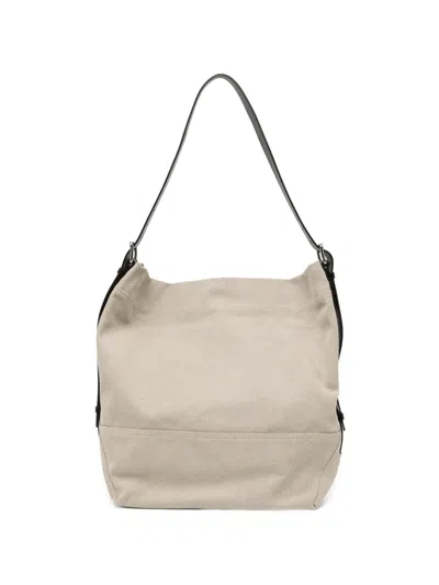 Lemaire Strap Tote In Neutral