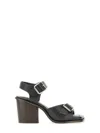 Lemaire Strappy Sandal In Black