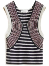 LEMAIRE STRIPED COTTON TANK TOP
