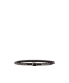Lemaire Stud Belt In Black