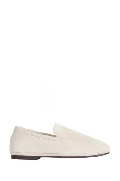 Lemaire Suede Outdoor Slippers In Neutral