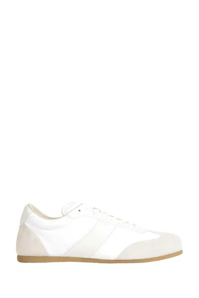 Lemaire Soft Runner Sneakers Low Profile Design In Neutral