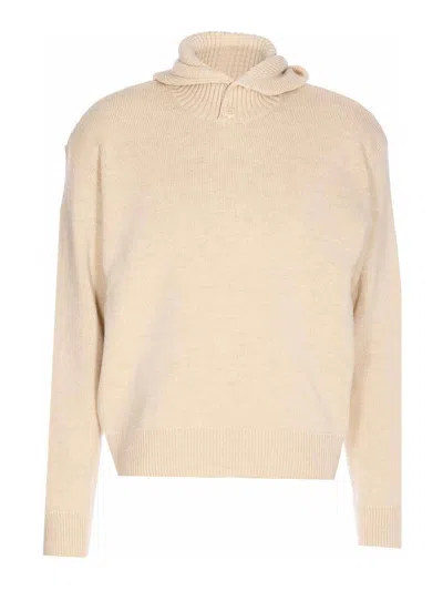 Lemaire Hooded Sweater In Multi