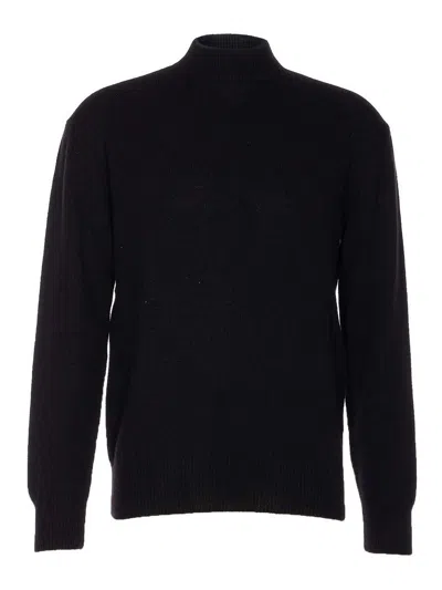 Lemaire Black Mock Sweater