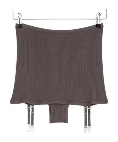 Lemaire Suspender Underwear In Black