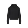 Lemaire Hooded Sweater Featuring Button Detail In Black