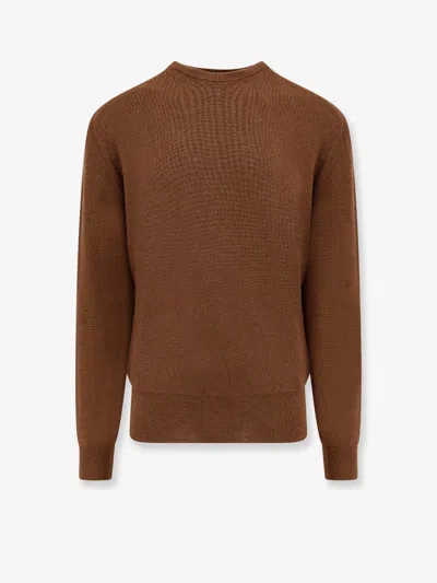 Lemaire Sweater In Brown