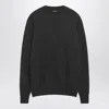 Lemaire Brown Sweater In Alpaca Blend Men In Black