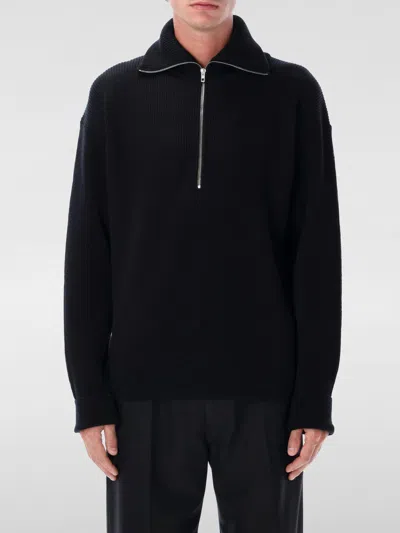 LEMAIRE SWEATER LEMAIRE MEN COLOR BLACK,H42141002