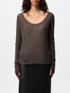 Lemaire Seamless Top Dark Brown In Brown