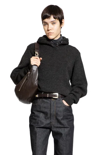 Lemaire Sweater With Hood In Black
