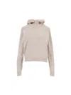 Lemaire Sweater With Hood In Neutral