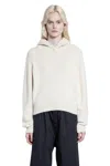 Lemaire Sweater With Hood In White