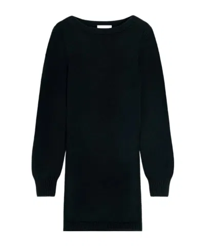 Lemaire Sweater With Slits In Black