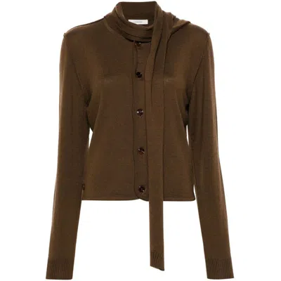 Lemaire Sweaters In Brown