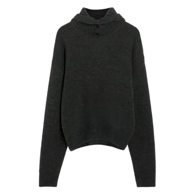 Lemaire Sweaters In Black