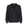Lemaire Relaxed Twisted Cardigan In Black