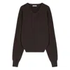 Lemaire Sweaters In Brown