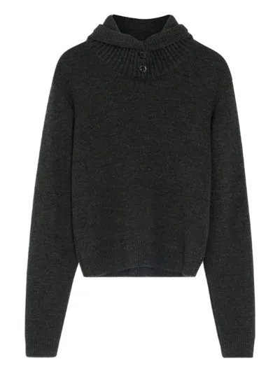 Lemaire Sweaters In Gray