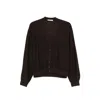 Lemaire Buttoned Cardigan In Brown
