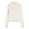 Lemaire Buttoned Ribbed-knit Sweater In Neutral