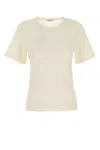 Lemaire Cream Cotton T-shirt In Neutral