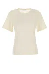 Lemaire Cream Cotton T-shirt In Neutral