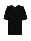 Lemaire Short-sleeved T-shirt In Black