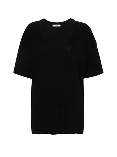 Lemaire T-shirt In Black