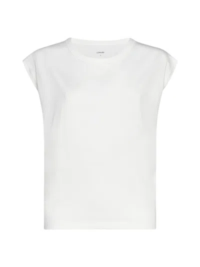 Lemaire T-shirt In Chalk