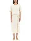 Lemaire Women T-shirt Dress With Belt
