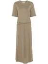 LEMAIRE T-SHIRT DRESS WITH BELT