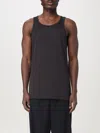 Lemaire Classic Scoop-neck Tank Top In Schwarz