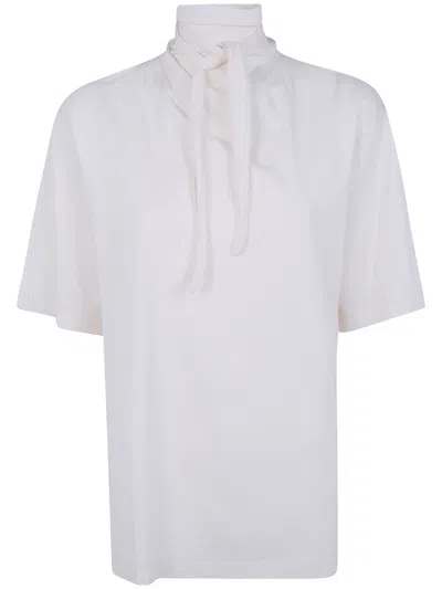 Lemaire T-shirt With Foulard In White