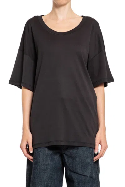 Lemaire T-shirts & Tank Tops In Black