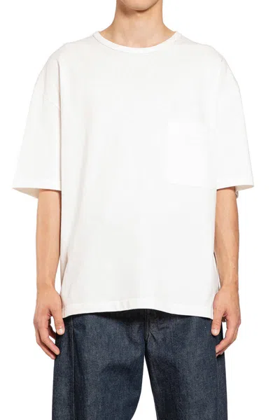 Lemaire T-shirts & Tank Tops In White