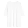 Lemaire T-shirt With Round Neck And Short Sleeves In White
