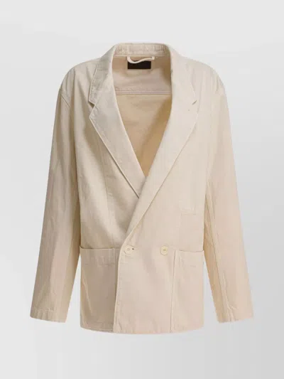 LEMAIRE TAILORED BLAZER NOTCHED LAPELS