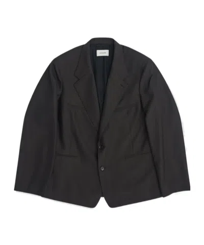 Lemaire Tailored Sb Jacket In Black