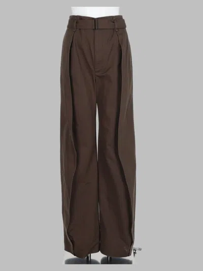Lemaire Tailored Trousers In Beige