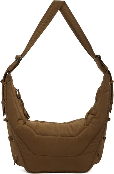 Lemaire Tan Medium Soft Game Bag In Brown